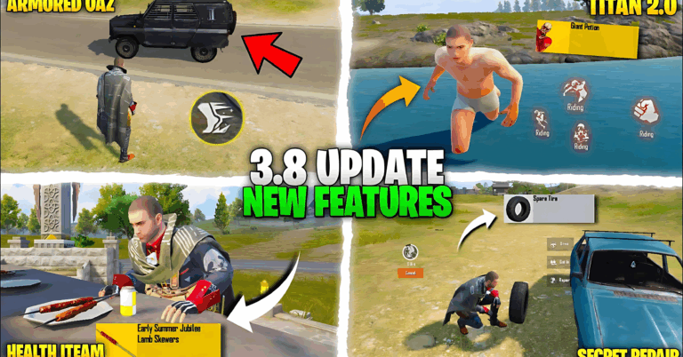 PUBG Mobile 3.8 Beta Update: Complete Breakdown of All Major Changes